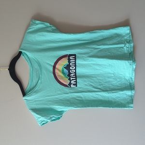 Patagonia rainbow shirt size 12